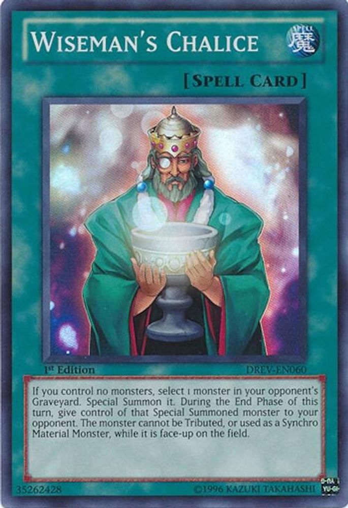 Wiseman's Chalice (DREV-EN060) - Super Rare