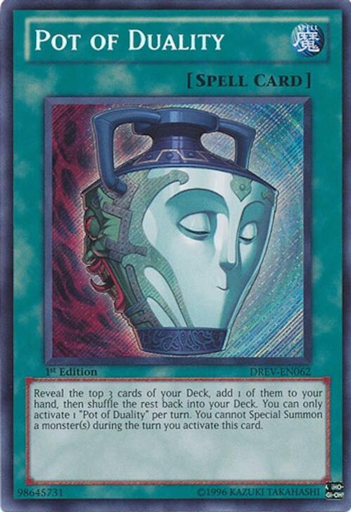 Pot of Duality (DREV-EN062) - Secret Rare