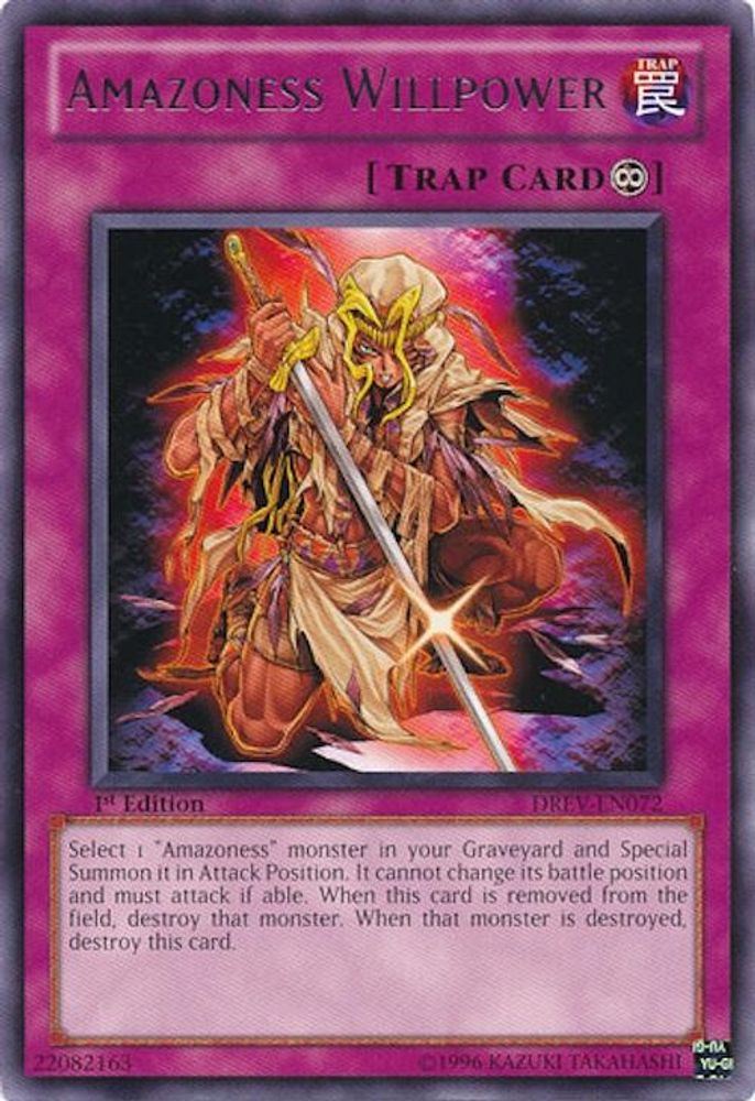 Amazoness Willpower (DREV-EN072) - Rare