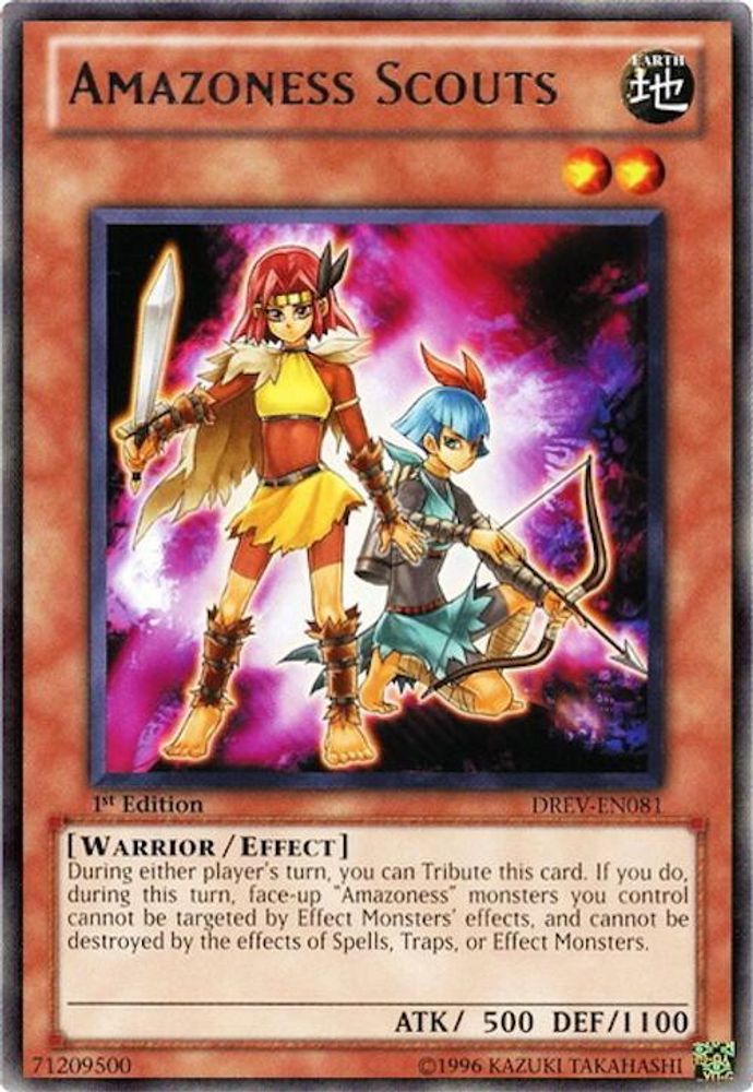 Amazoness Scouts (DREV-EN081) - Rare
