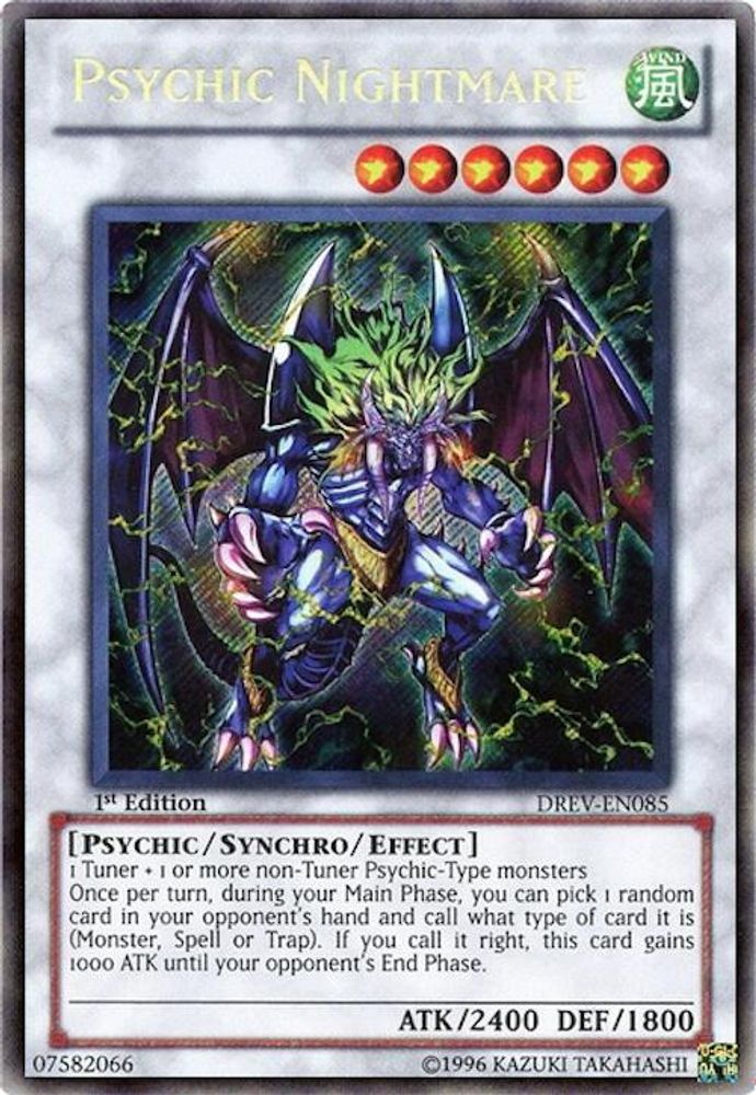 Psychic Nightmare (DREV-EN085) - Secret Rare