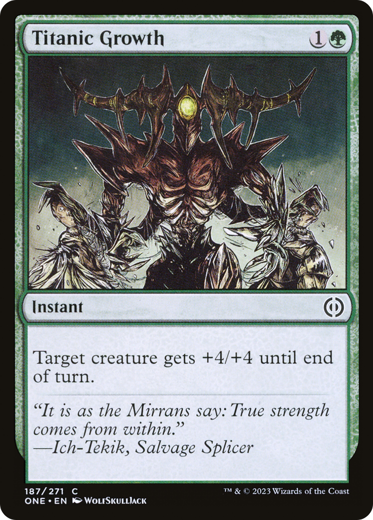 Croissance titanesque [Phyrexia : Tous seront un] 