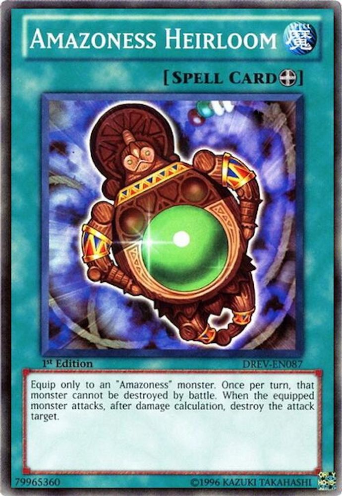 Amazoness Heirloom (DREV-EN087) - Super Rare