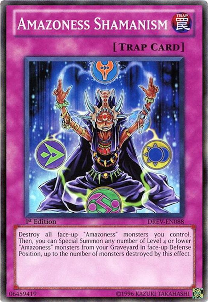 Amazoness Shamanism (DREV-EN088) - Super Rare