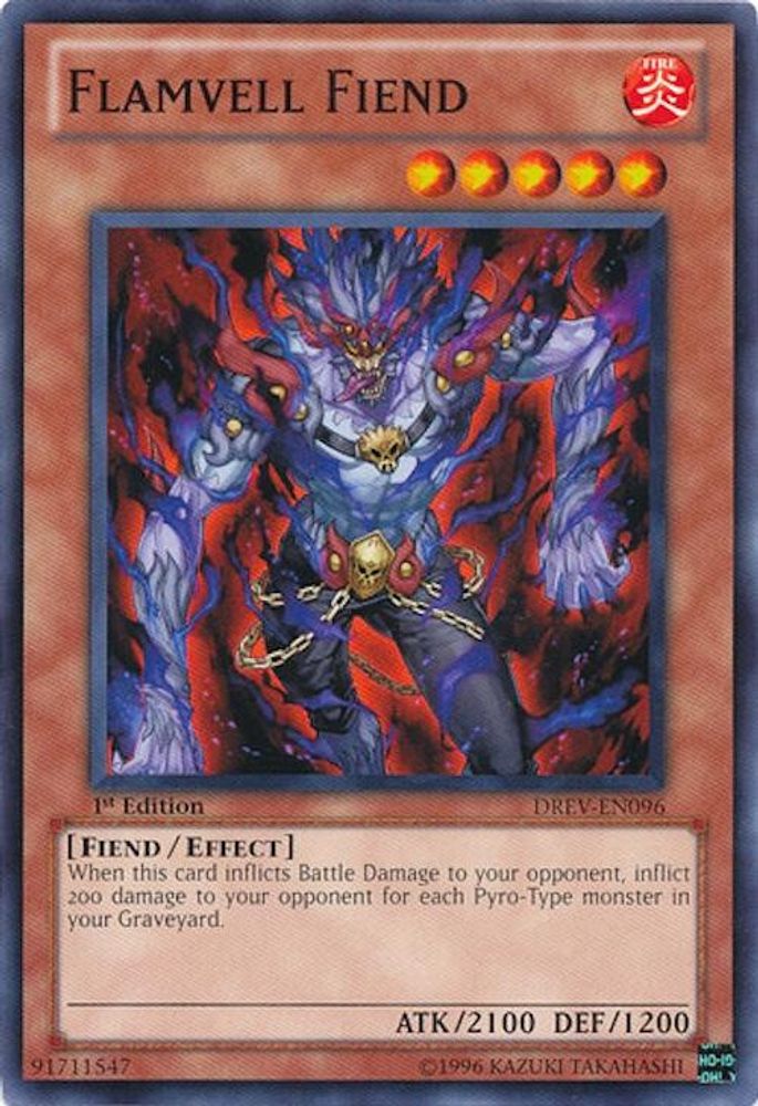 Flamvell Fiend (DREV-EN096) - Common