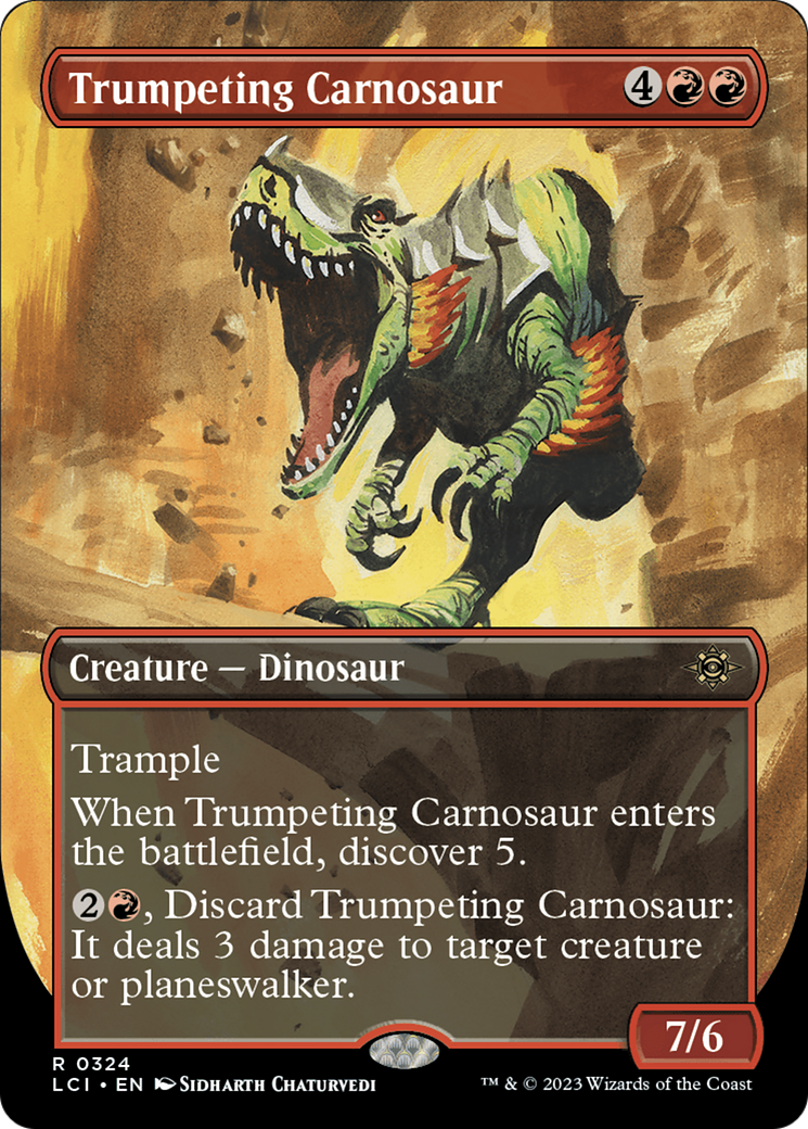Carnosaure trompeur (sans frontières) [Les cavernes perdues d'Ixalan] 