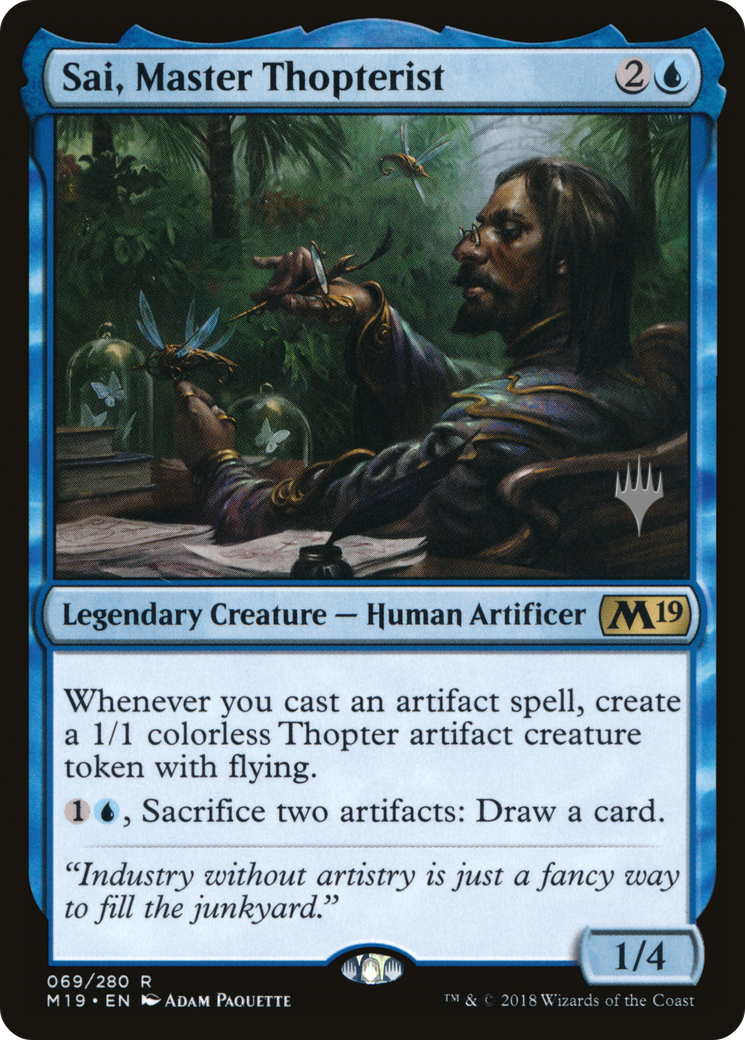 Sai, Maître Méoptériste (Pack Promo) [Promos de l'Édition de Base 2019] 
