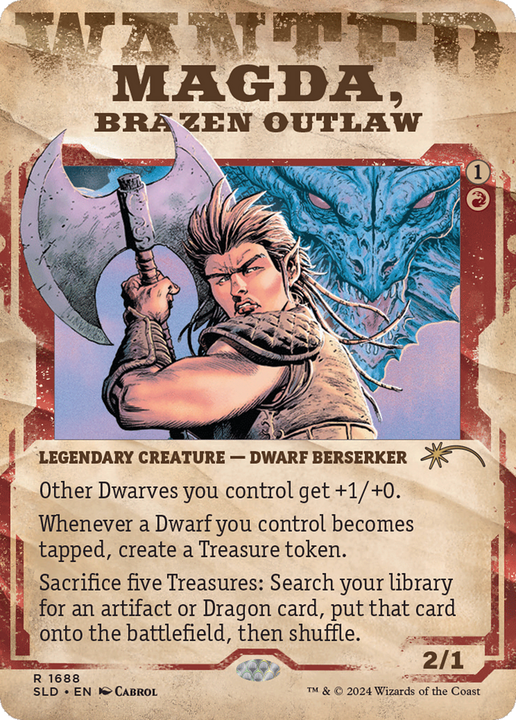 Magda, Brazen Outlaw [Série Secret Lair Drop] 
