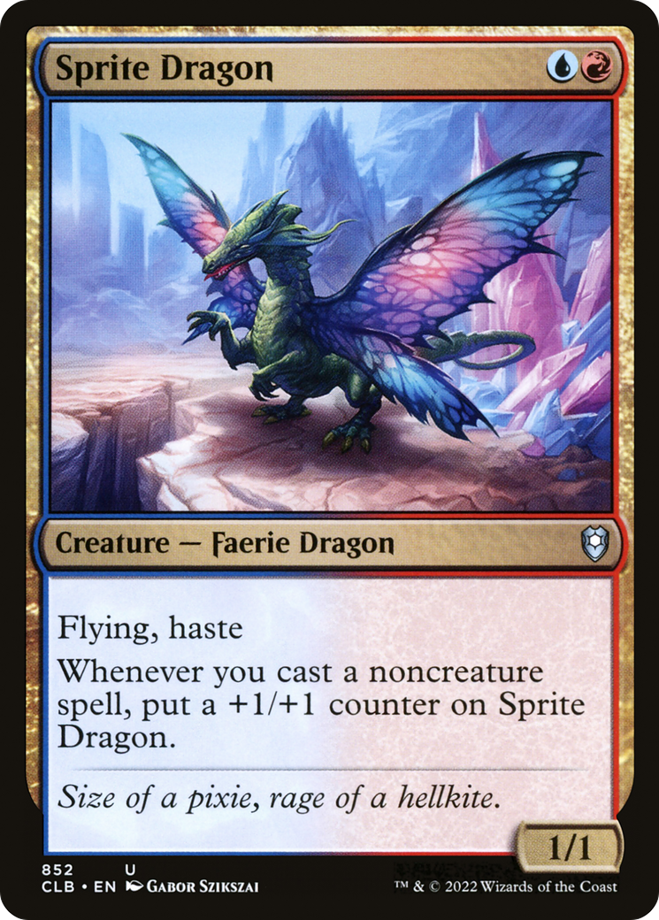 Sprite Dragon [Commander Legends : Bataille de Baldur's Gate] 