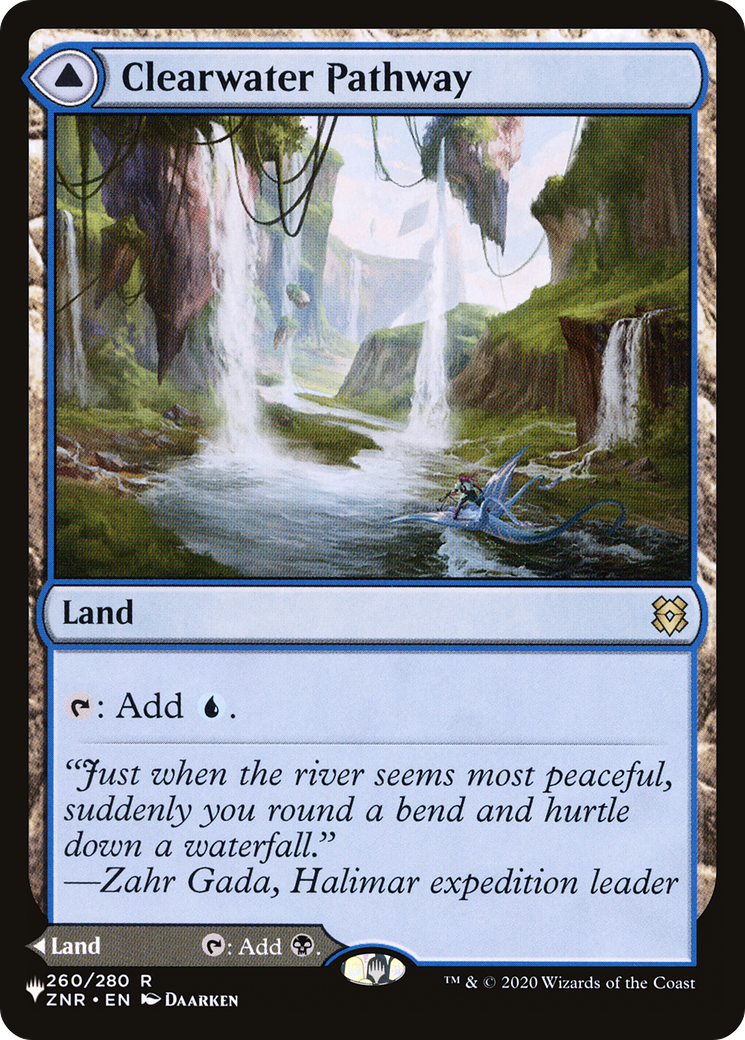 Clearwater Pathway // Murkwater Pathway [Secret Lair : Du mignon à la brute] 