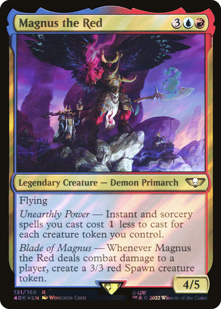 Magnus le Rouge (Surge Foil) [Warhammer 40,000] 