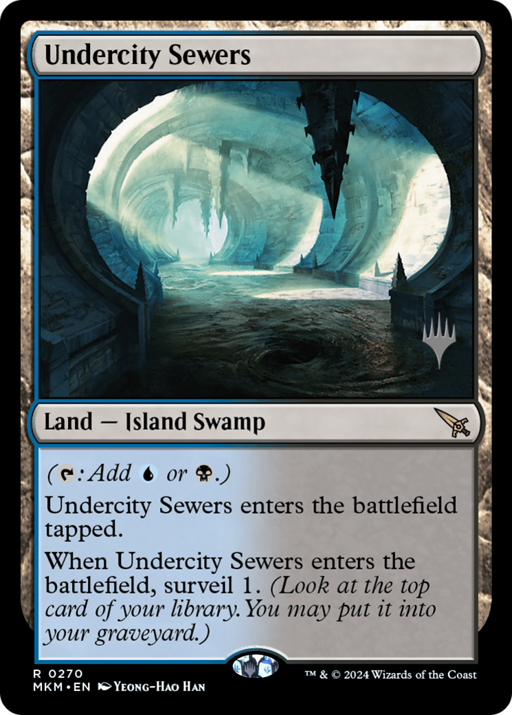 Égouts d'Undercity (Pack promotionnel) [Meurtres au Manoir Karlov Promos] 
