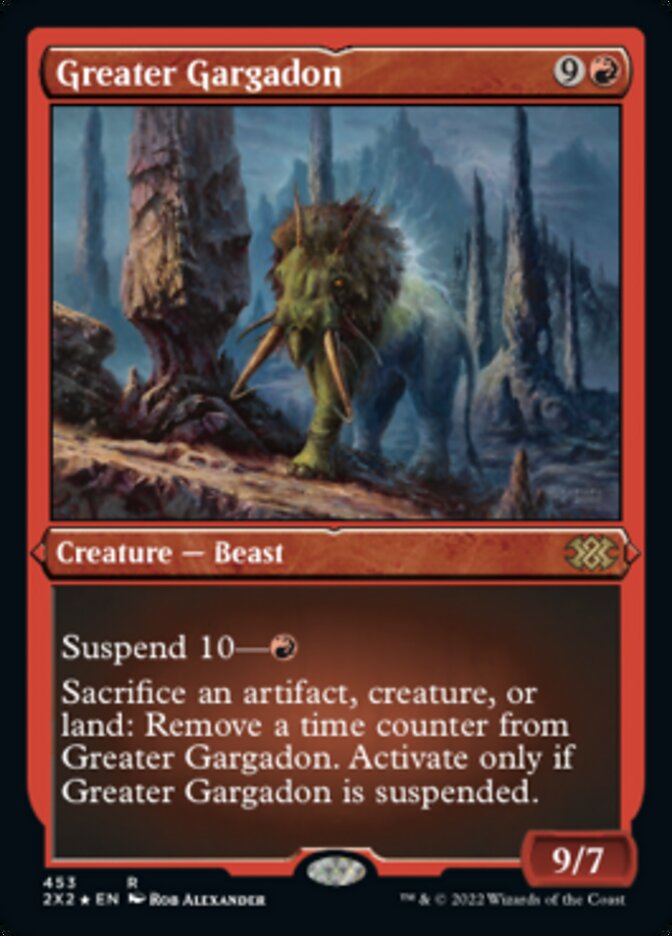 Grand Gargadon (Foil Etched) [Double Masters 2022] 