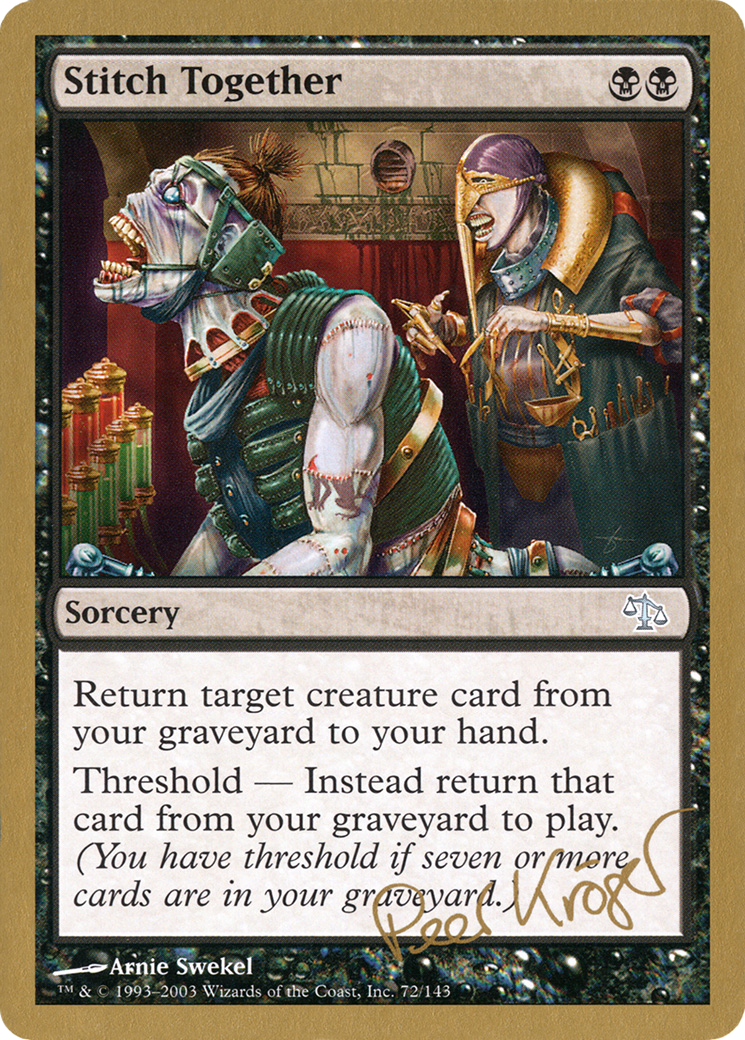 Stitch Together (WCD-) - World Championship Decks 2003