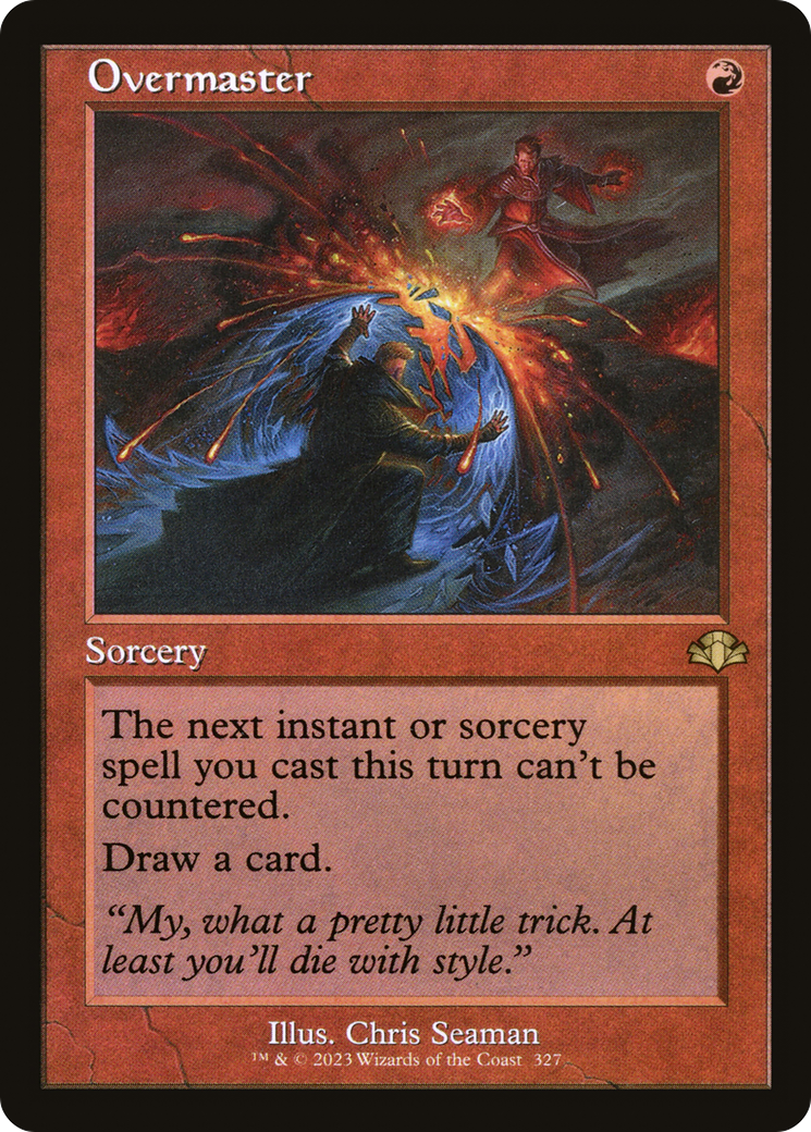 Overmaster (Rétro) [Dominaria Remastered] 