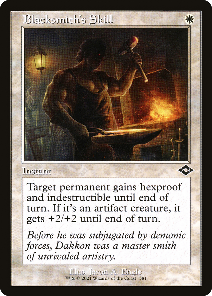 Compétence de forgeron (rétro) [Modern Horizons 2] 