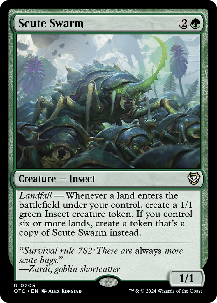 Scute Swarm [Commandant des hors-la-loi de Thunder Junction] 