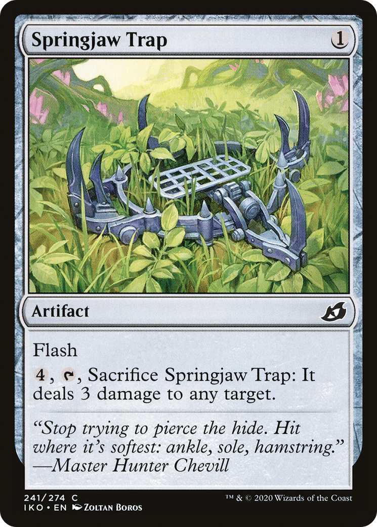 Piège Springjaw [Ikoria : Repaire des Béhémoths] 