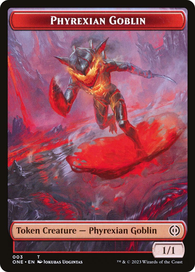 Jeton de gobelin phyrexia [Phyrexia : tous seront un jeton] 