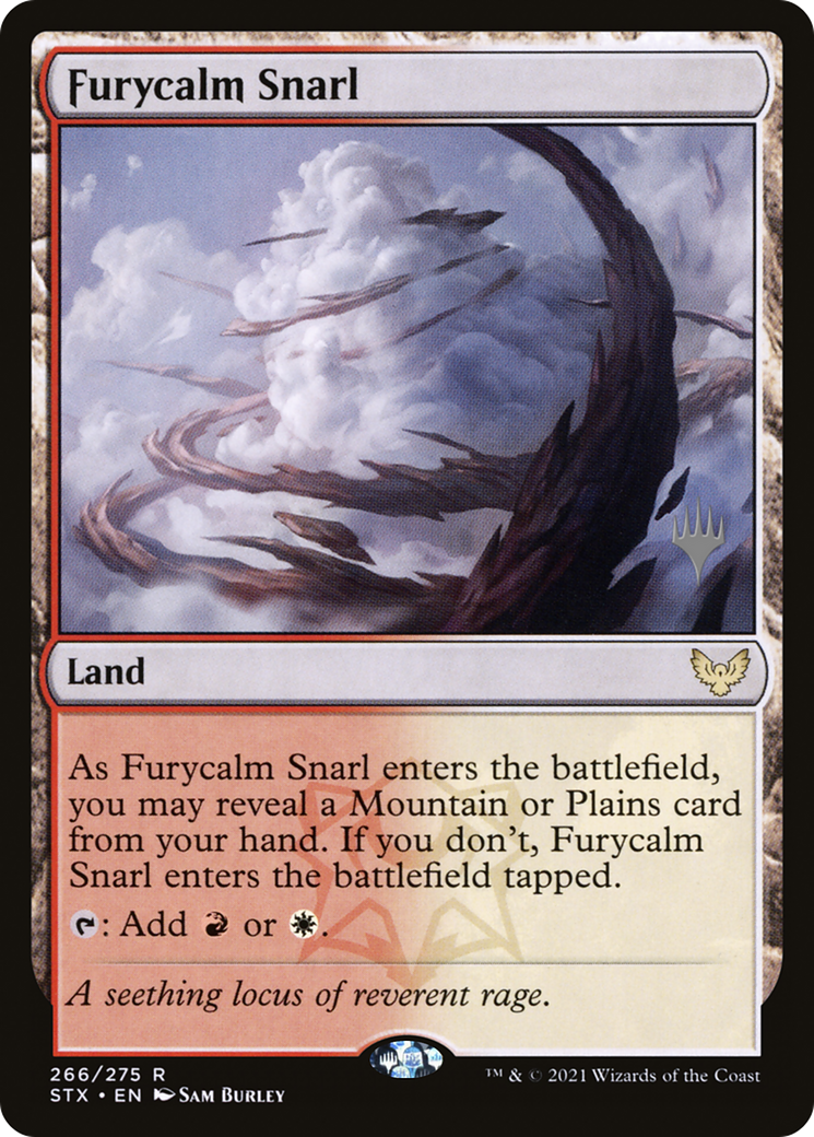 Furycalm Snarl (Pack Promo) [Strixhaven : Promos de l'École des Mages] 