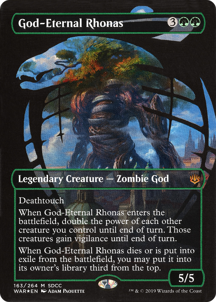God-Eternal Rhonas (MEDIA-163) - San Diego Comic-Con 2019 (Borderless)