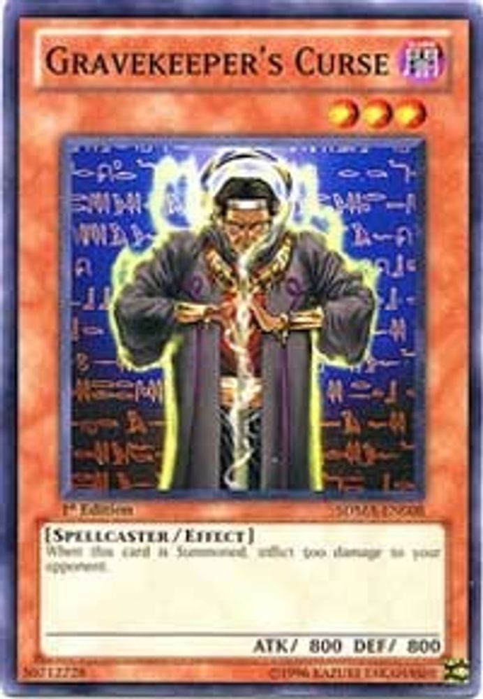 Gravekeeper's Curse (SDMA-EN008) - Common