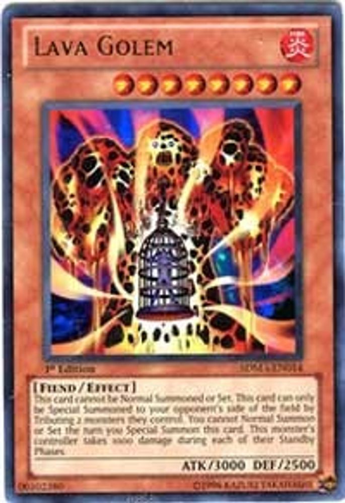 Lava Golem (SDMA-EN014) - Ultra Rare