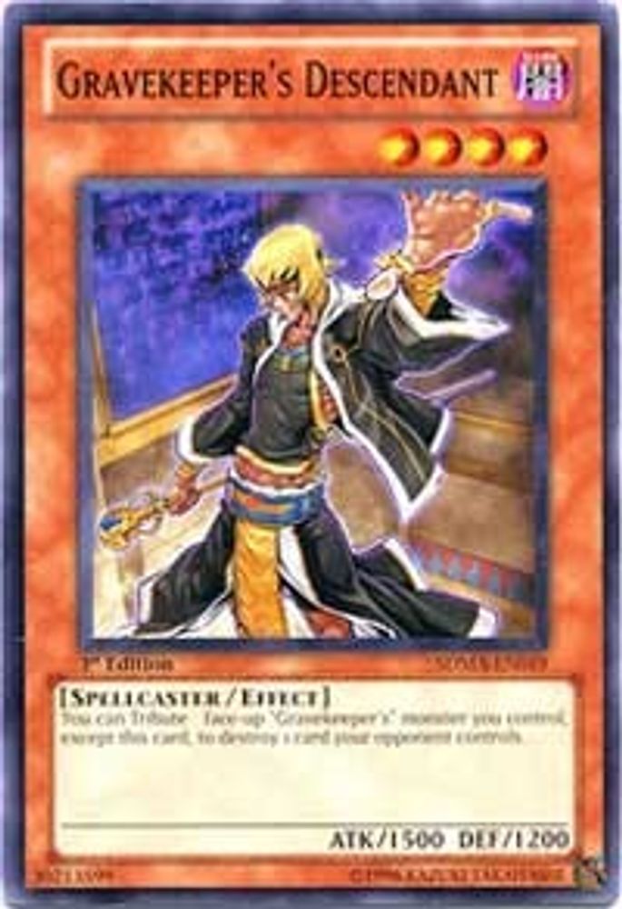 Gravekeeper's Descendant (SDMA-EN019) - Common