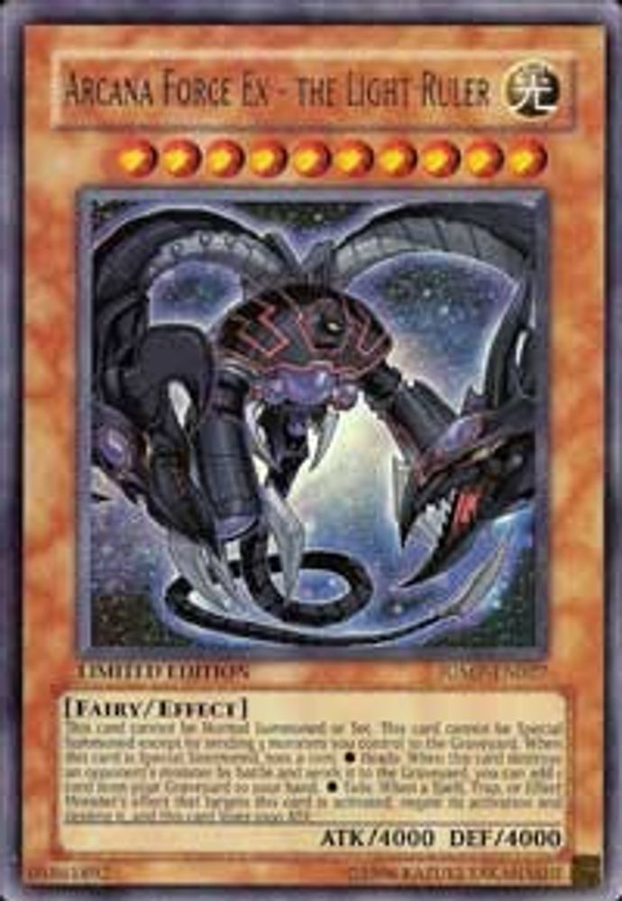 Arcana Force Ex - the Light Ruler (JUMP-EN027) - Ultra Rare