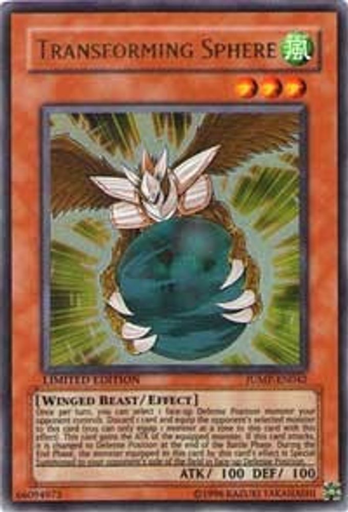 Transforming Sphere (JUMP-EN042) - Ultra Rare