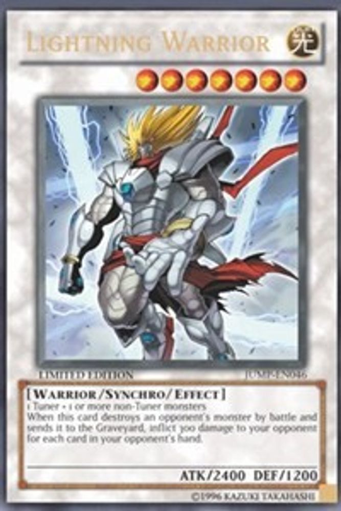 Lightning Warrior (JUMP-EN046) - Ultra Rare
