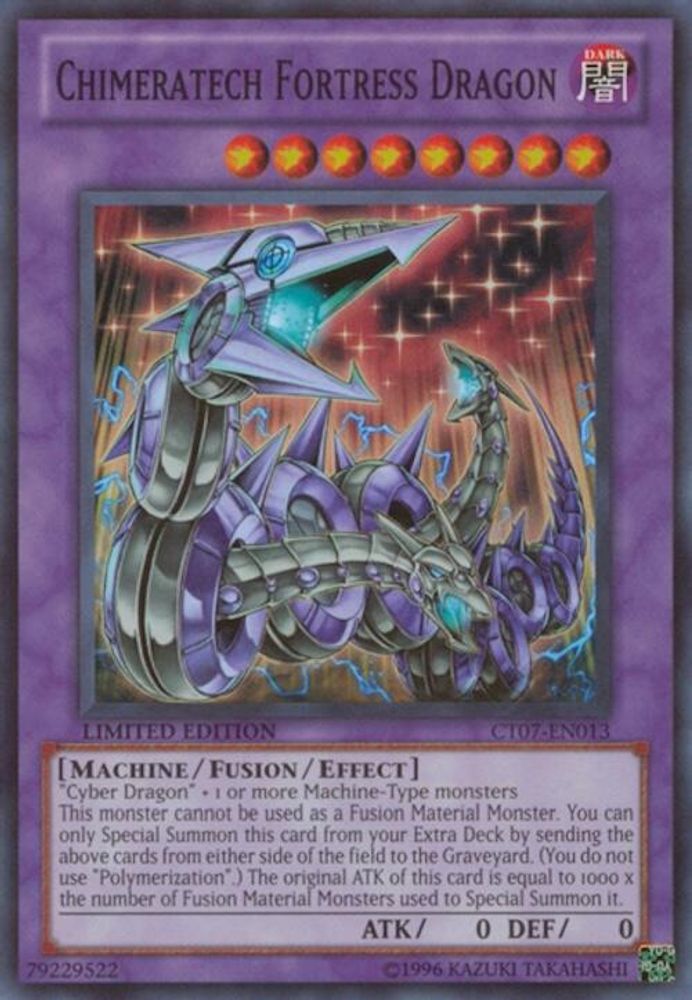 Chimeratech Fortress Dragon (CT07-EN013) - Super Rare