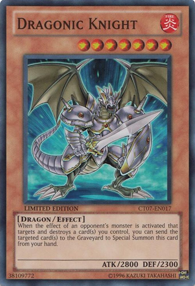 Dragonic Knight (CT07-EN017) - Super Rare