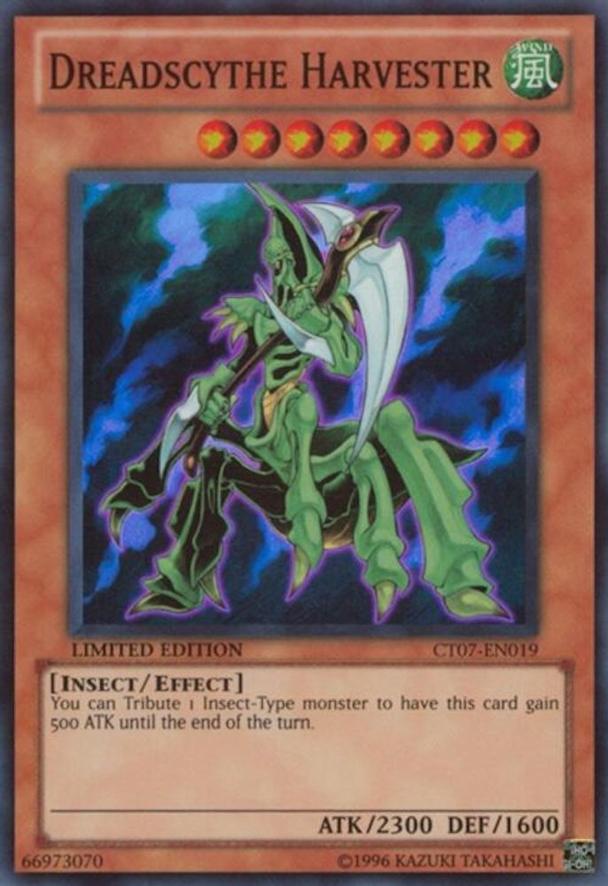 Dreadscythe Harvester (CT07-EN019) - Super Rare
