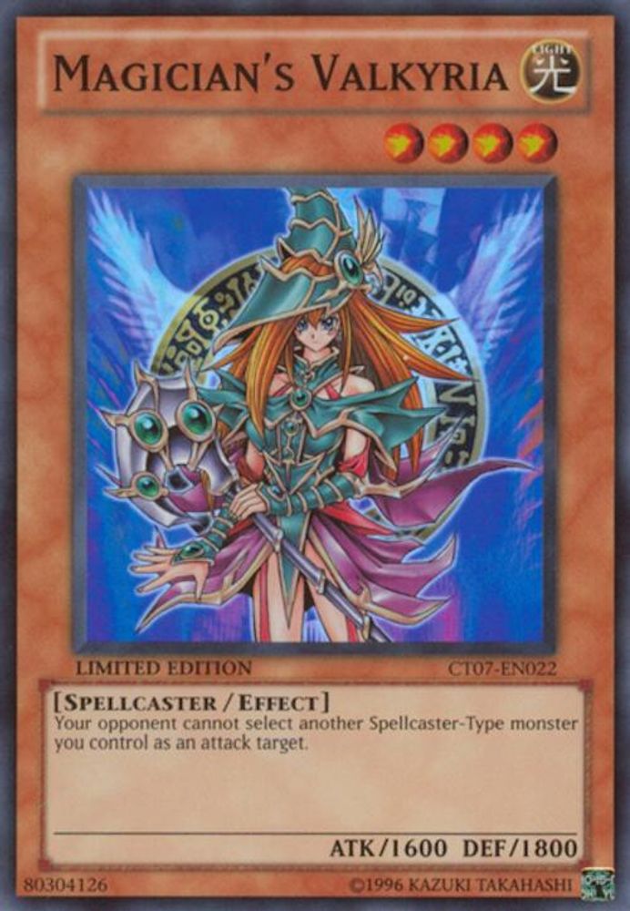 Magician's Valkyria (CT07-EN022) - Super Rare