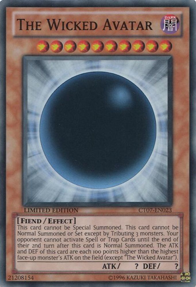 The Wicked Avatar (CT07-EN023) - Super Rare