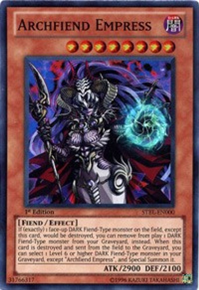 Impératrice Archdémon [STBL-EN000] Super Rare 