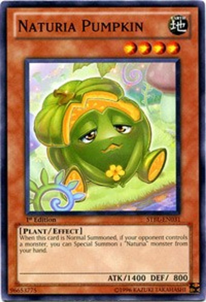 Naturia Pumpkin (STBL-EN031) - Common