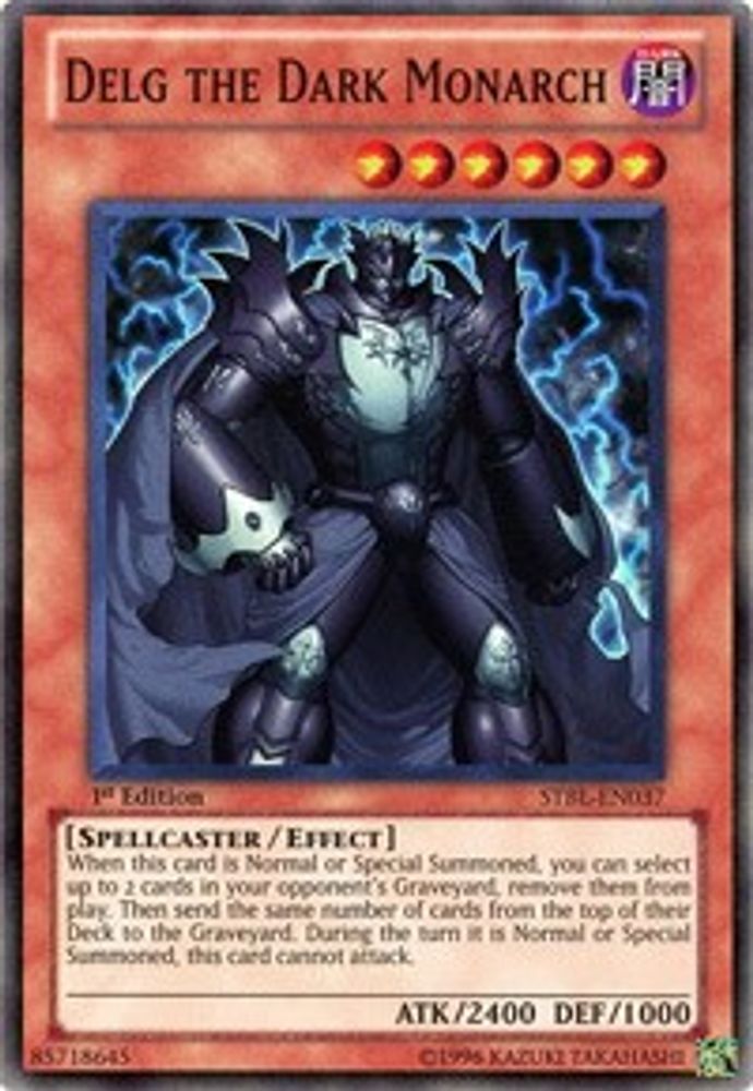 Delg the Dark Monarch (STBL-EN037) - Super Rare