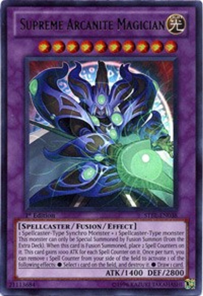 Supreme Arcanite Magician (STBL-EN038) - Ultra Rare