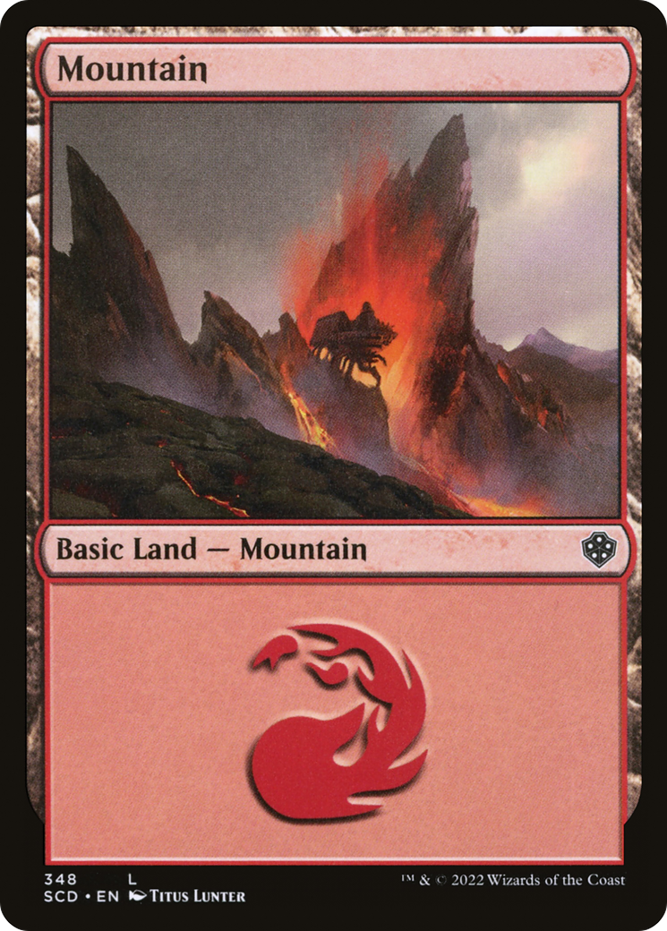 Montagne (348) [Decks Starter Commander] 