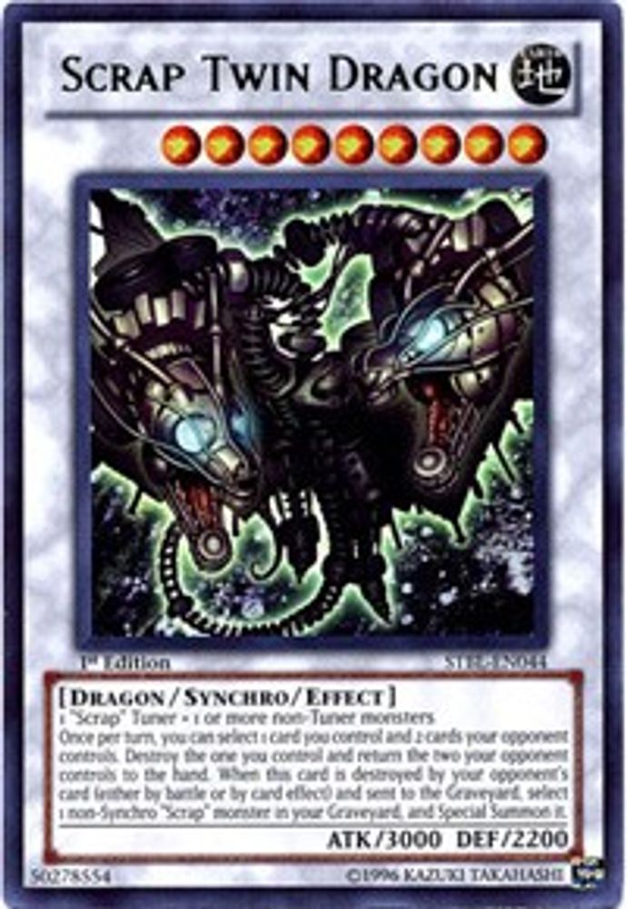 Scrap Twin Dragon (STBL-EN044) - Ultra Rare