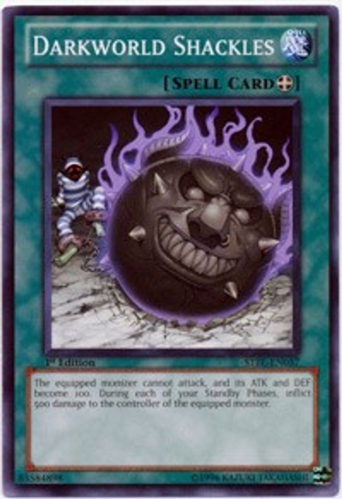 Darkworld Shackles (STBL-EN057) - Common