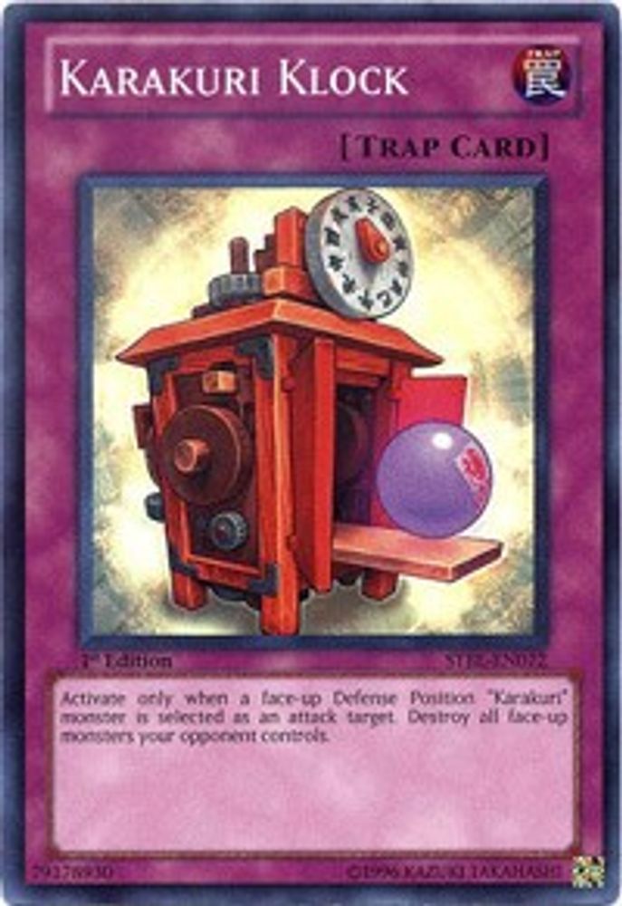 Karakuri Klock (STBL-EN072) - Super Rare