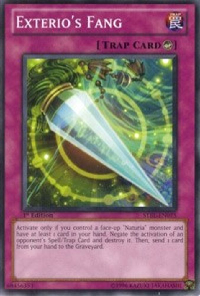 Exterio's Fang (STBL-EN075) - Common