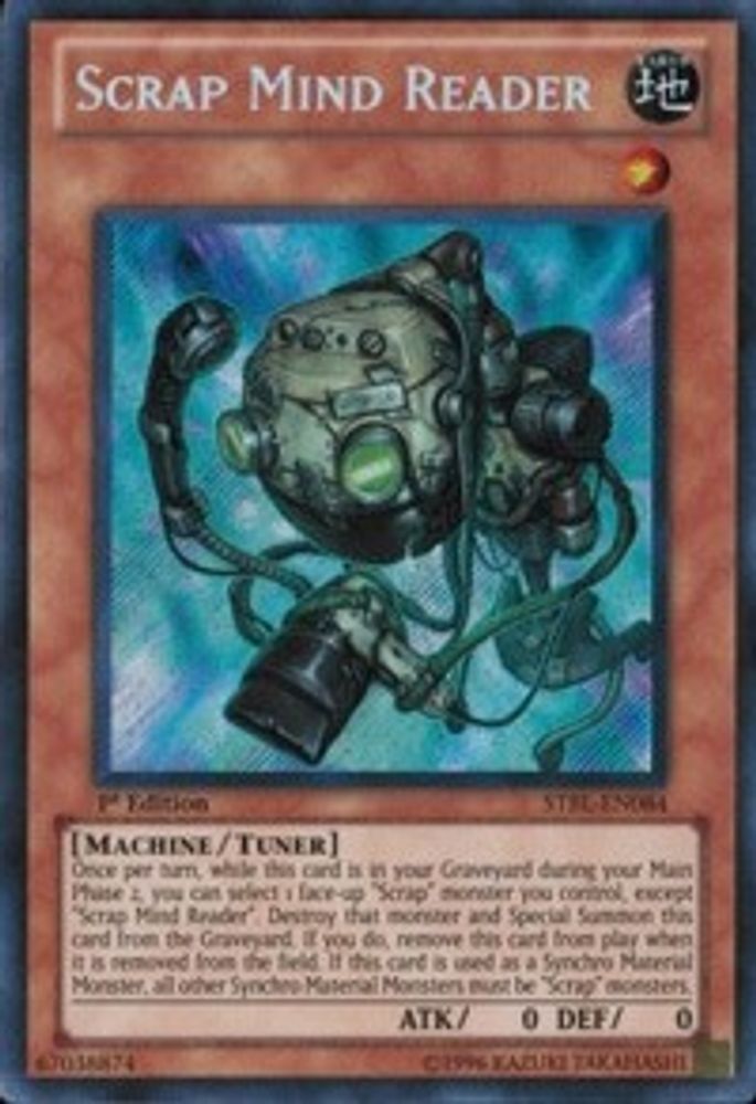Scrap Mind Reader (STBL-EN084) - Secret Rare