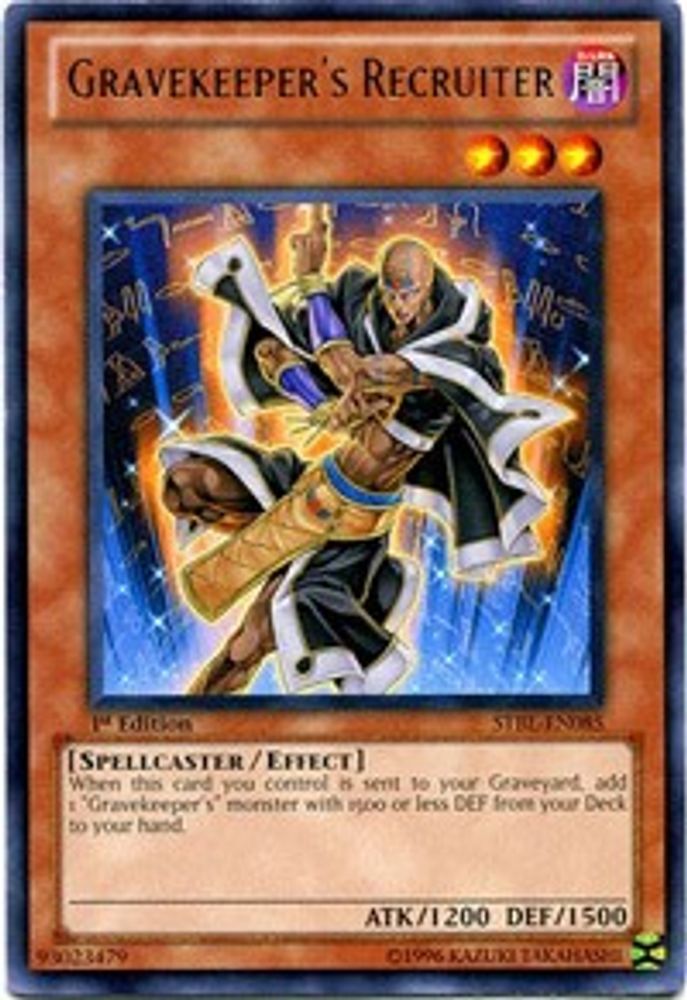 Gravekeeper's Recruiter (STBL-EN085) - Rare