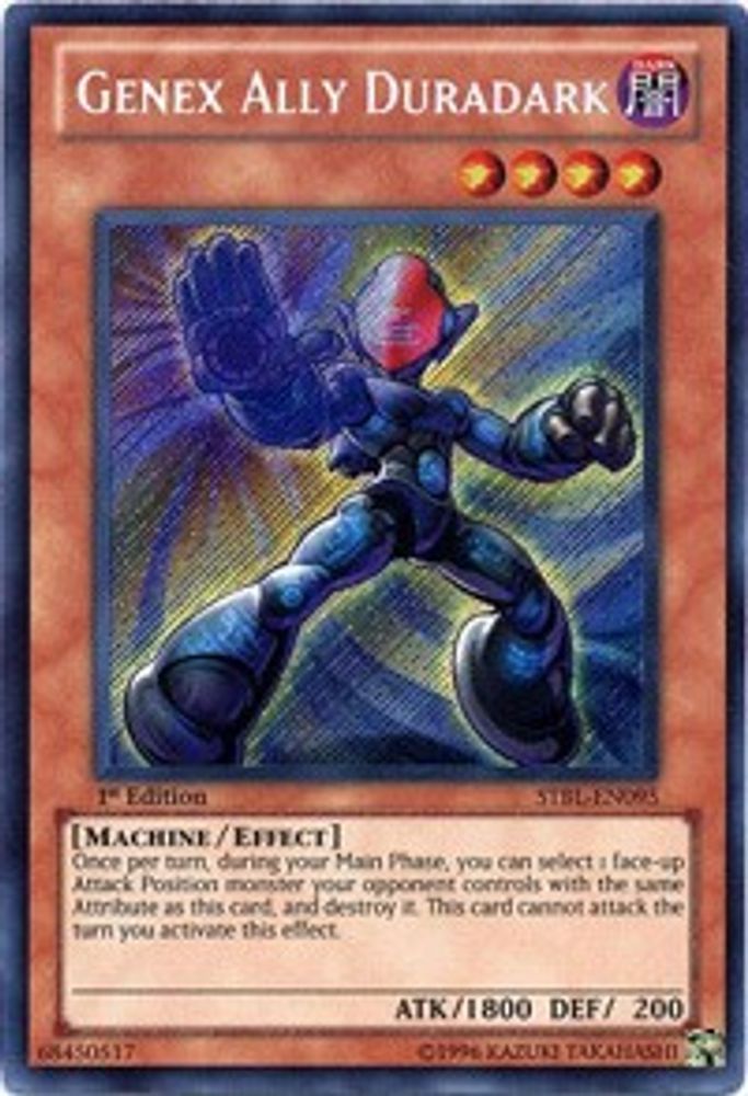 Genex Ally Duradark (STBL-EN095) - Secret Rare