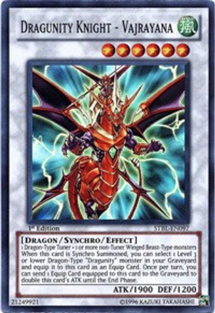 Dragunity Knight - Vajrayana (STBL-EN097) - Super Rare