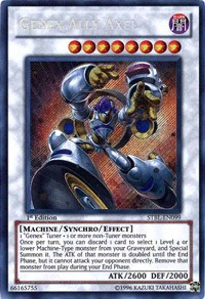 Genex Ally Axel (STBL-EN099) - Secret Rare